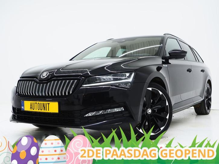 Skoda Superb Combi 1.4 TSI iV Sportline 218PK | Sportstoelen, Auto's, Skoda, Bedrijf, Te koop, Superb, ABS, Achteruitrijcamera
