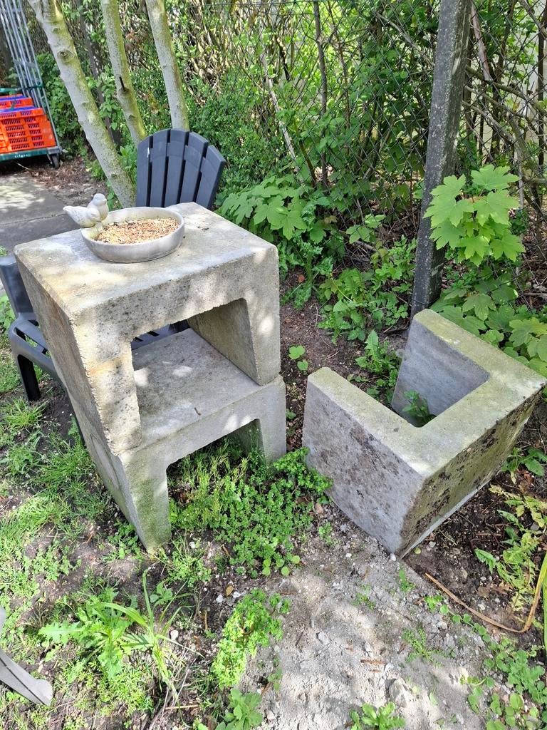 U beton blok., Ophalen