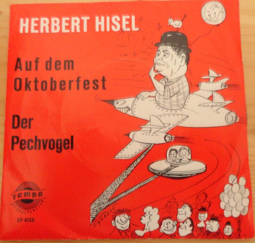 Herbert Hisel > Auf den oktoberfest, Gebruikt, Overige genres, 7 inch, Single