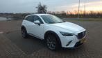 Mazda Cx3 Skyactiv GT, Voorwielaandrijving, Zwart, Leder en Stof, Wit