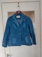 Oilily Denim Jasje Maat 40 - Geborduurd, Maat 38/40 (M), Oilily, Blauw, Ophalen of Verzenden