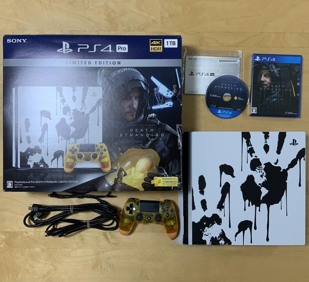 PS4 Pro 1TB - Death Stranding Limited Edition, Spelcomputers en Games, Spelcomputers | Sony PlayStation 4, Met games, Ophalen of Verzenden