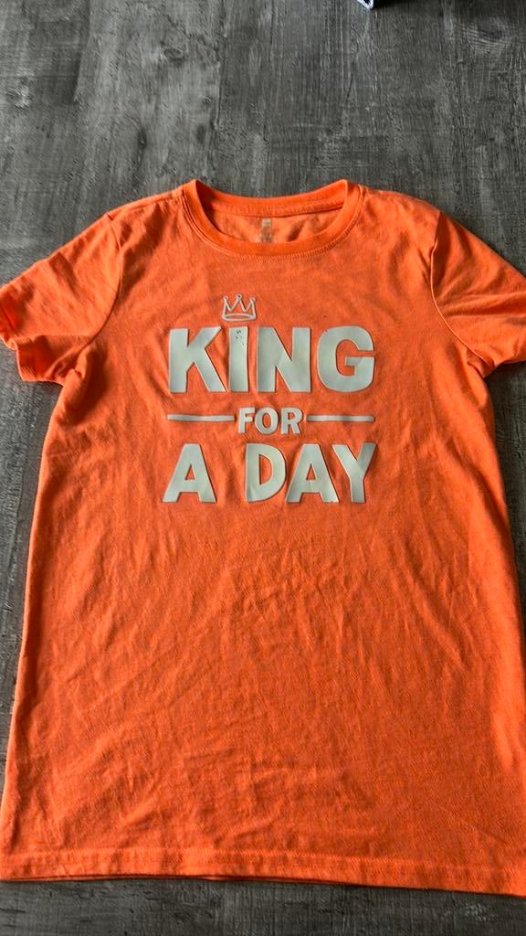 T shirt koningsdag, Ophalen of Verzenden, Zo goed als nieuw, Jongen of Meisje, Shirt of Longsleeve