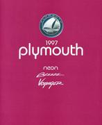 Folder Plymouth modellen (1997), Boeken, Verzenden, Zo goed als nieuw, Overige merken