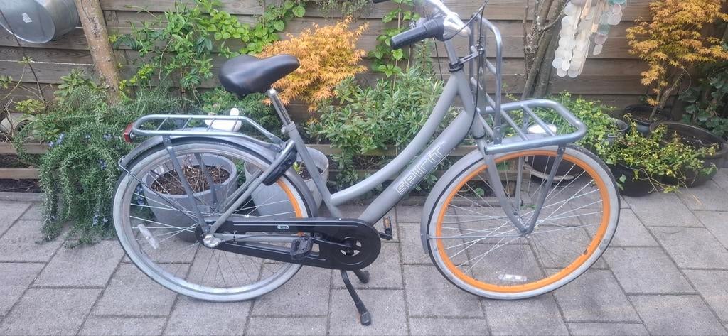 Spirit damesfiets met voordrager, Fietsen en Brommers, Fietsen | Dames | Damesfietsen, Gebruikt, Overige merken, Versnellingen