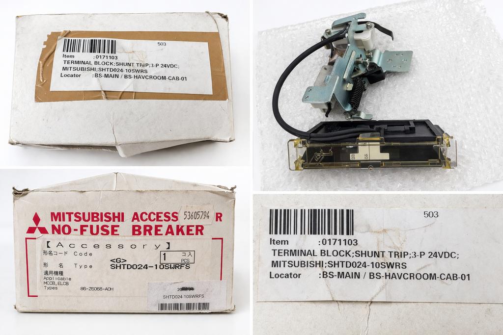 Mitsubishi SHTD024-10SWRFS Shunt Trip 24VDC, Ophalen of Verzenden