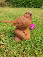 vogel op steen , gietijzer, Overige typen, Ophalen of Verzenden, Atw, Metaal