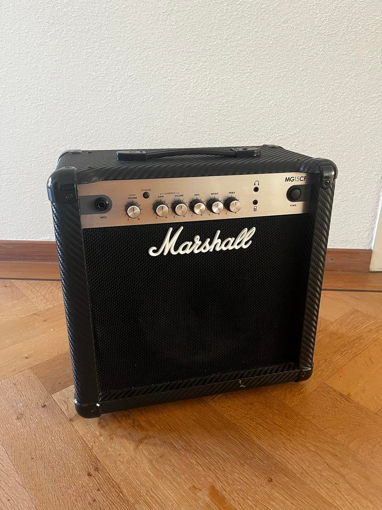 Marshall MG15CF versterker, Muziek en Instrumenten, Versterkers | Bas en Gitaar, Ophalen of Verzenden, Gebruikt, Gitaar, Minder dan 50 watt