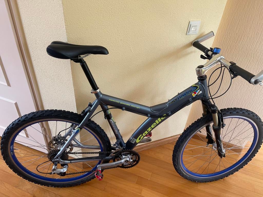 Gazelle Skyhawk deore xt 27v. 51 cm frame, netjes in de lak, Ophalen, Hardtail, Heren, 49 tot 53 cm
