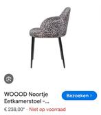 6x WOOOD Noortje Eetkamerstoel Panterprint - Uitverkocht!, Ophalen, 200 cm of meer, Zo goed als nieuw, Rechthoekig