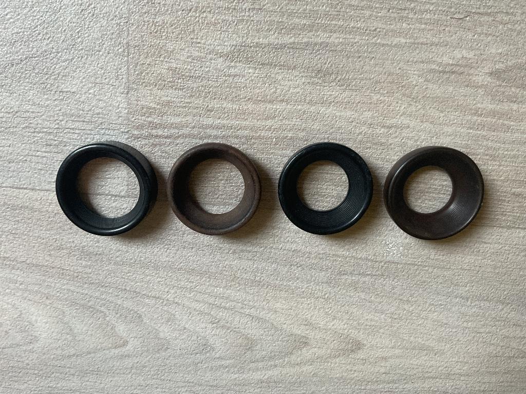 Zeiss 6x30 oogschelpen voor verrekijker dienstglas fernrohr, Ophalen of Verzenden, Landmacht, Duitsland