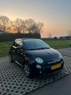 Fiat 500 0.9 TwinAir Automaat Cabrio –2014–Zwart- 115800km, Auto's, 31 €/maand, Zwart, 26 km/l, Particulier