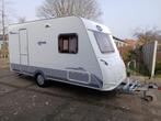 Caravan Caravelair Antarès Luxe 400 met voortent en  luifel, Standaardzit, 75 kg, Omvormbare zithoek, Particulier