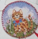 Borduurpatroon  Poes  nr 8727 do, Verzenden, Nieuw, Handborduren, Patroon