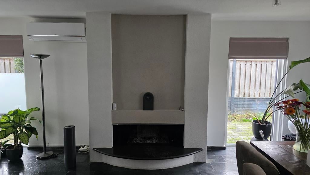 Open haard voorbouw, Huis en Inrichting, Kachels, Ophalen, Gebruikt, Houtkachel, Inbouw