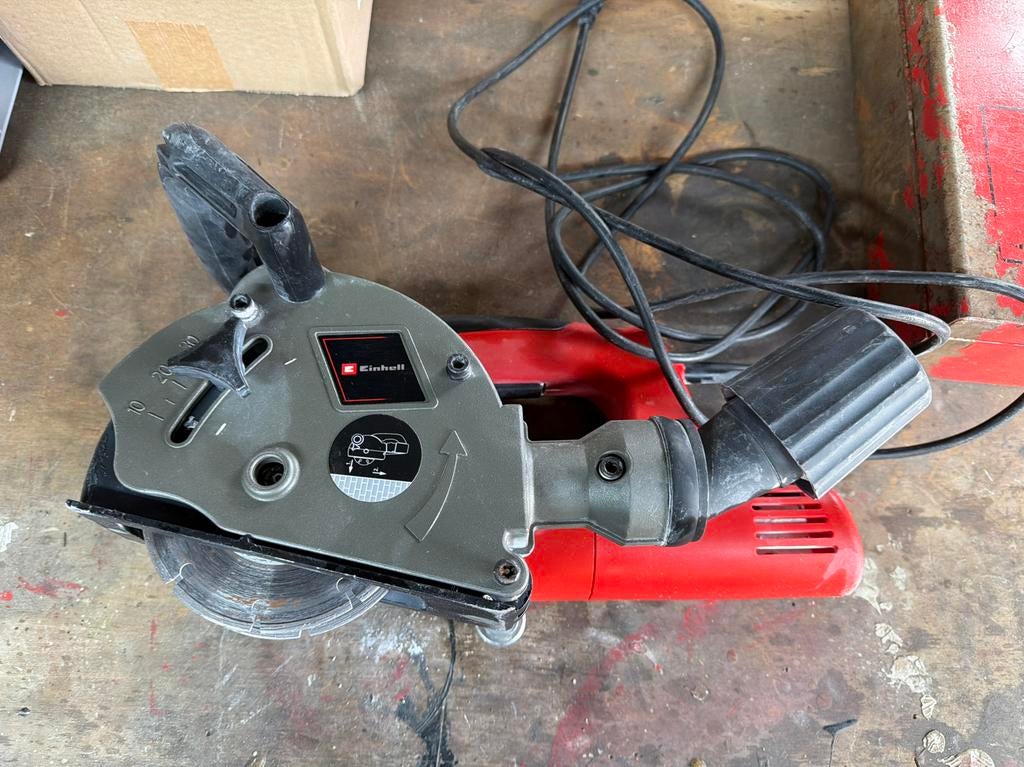 Einhell TC-MA 1300 muurfrees, Doe-het-zelf en Verbouw, Gereedschap | Freesmachines, Ophalen of Verzenden, Gebruikt, Elektrisch