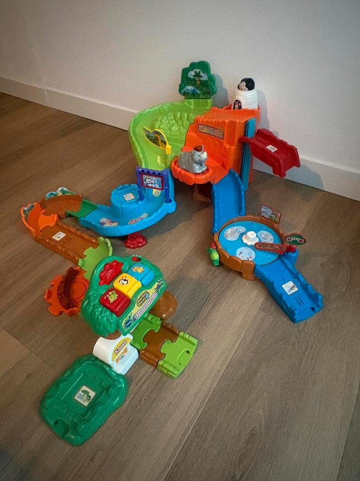 VTech Zoef Zoef Dieren dierentuin, Kinderen en Baby's, Speelgoed | Vtech, Zo goed als nieuw, 6 maanden tot 2 jaar, Ophalen