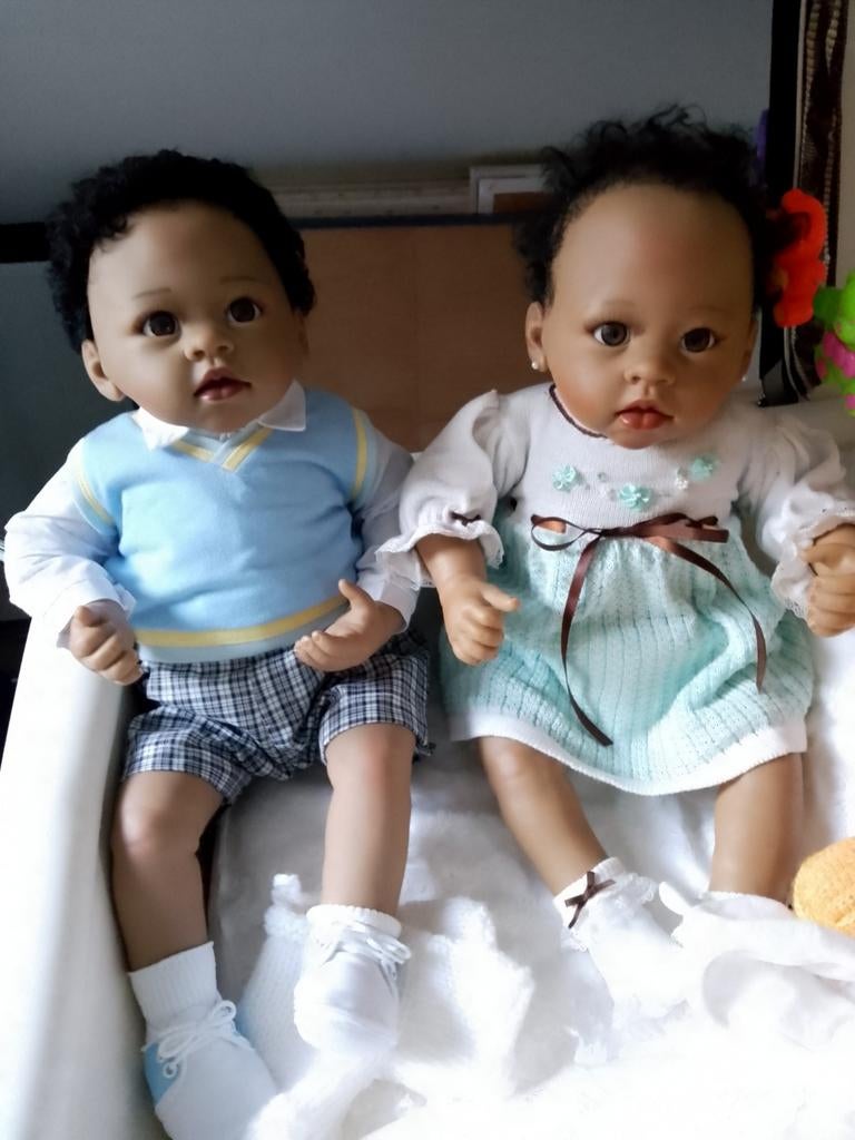 2asthon drake poppen  voor een prikkie, Ophalen of Verzenden, Pop