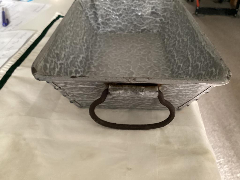 Vintage ovenschaal, Ophalen of Verzenden, Gebruikt, Overige materialen