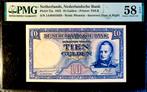 PMG 58, EPQ 10 GLD 1945, UNC-, Ophalen of Verzenden, 10 gulden