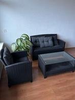 Loungeset, Ophalen, Kunststof, Gebruikt, 3 zitplaatsen