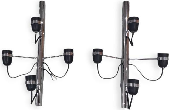 Zeldzaam paar wandlampen van Gino Sarfatti voor Arteluce, Ophalen of Verzenden, Zo goed als nieuw