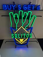 Salitos Neon Reclamebord - Uniek en Decoratief, Ophalen of Verzenden, Nieuw, Reclamebord, Plaat of Schild, Overige merken