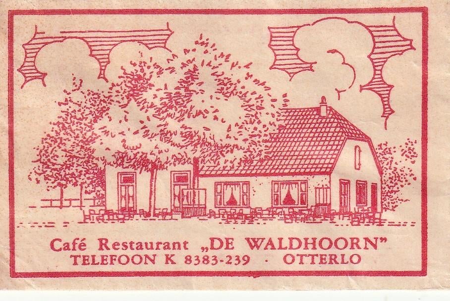 suikerzakje #162 : De Waldhoorn Otterlo, Verzenden, Nederland