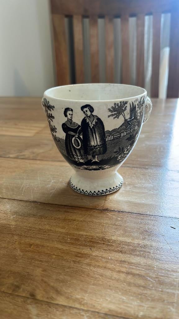 Societe ceramique orphans kandijpotje, Ophalen