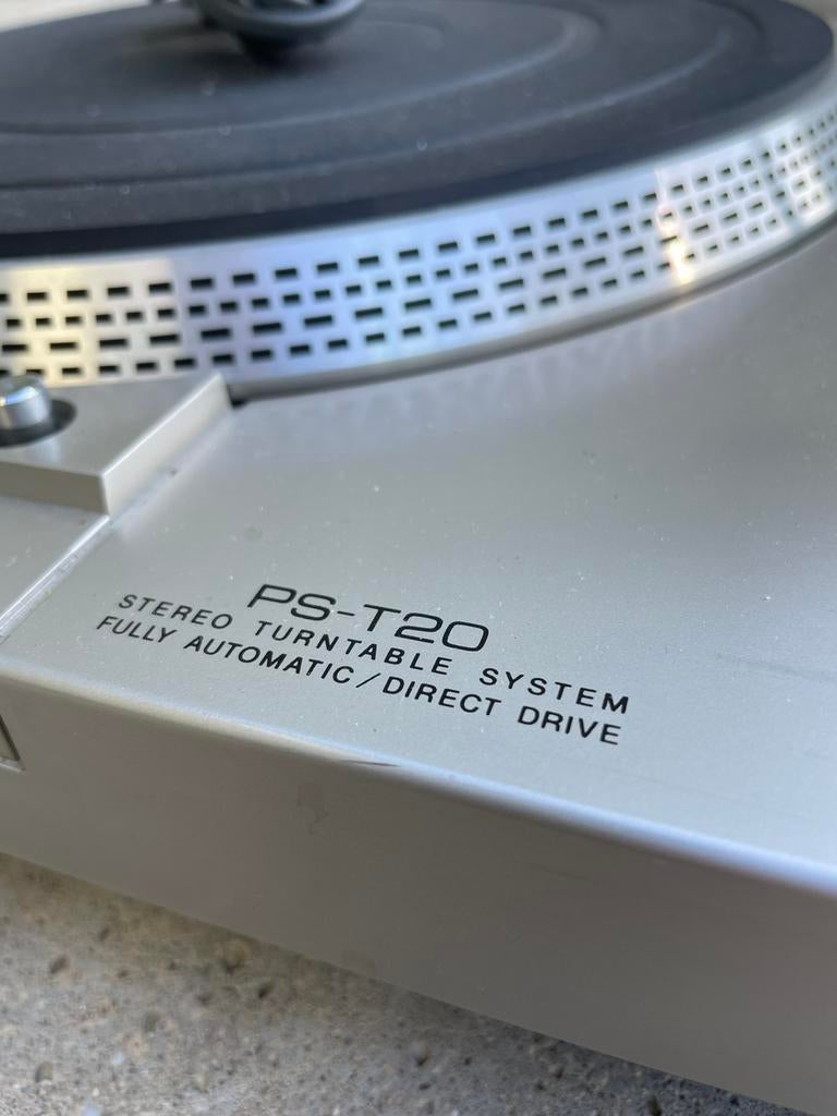 SONY PS-T20 FULLY AUTOMATIC. DIRECT DRIVE, VL-37G, Gebruikt, Automatisch, Ophalen of Verzenden, Platenspeler