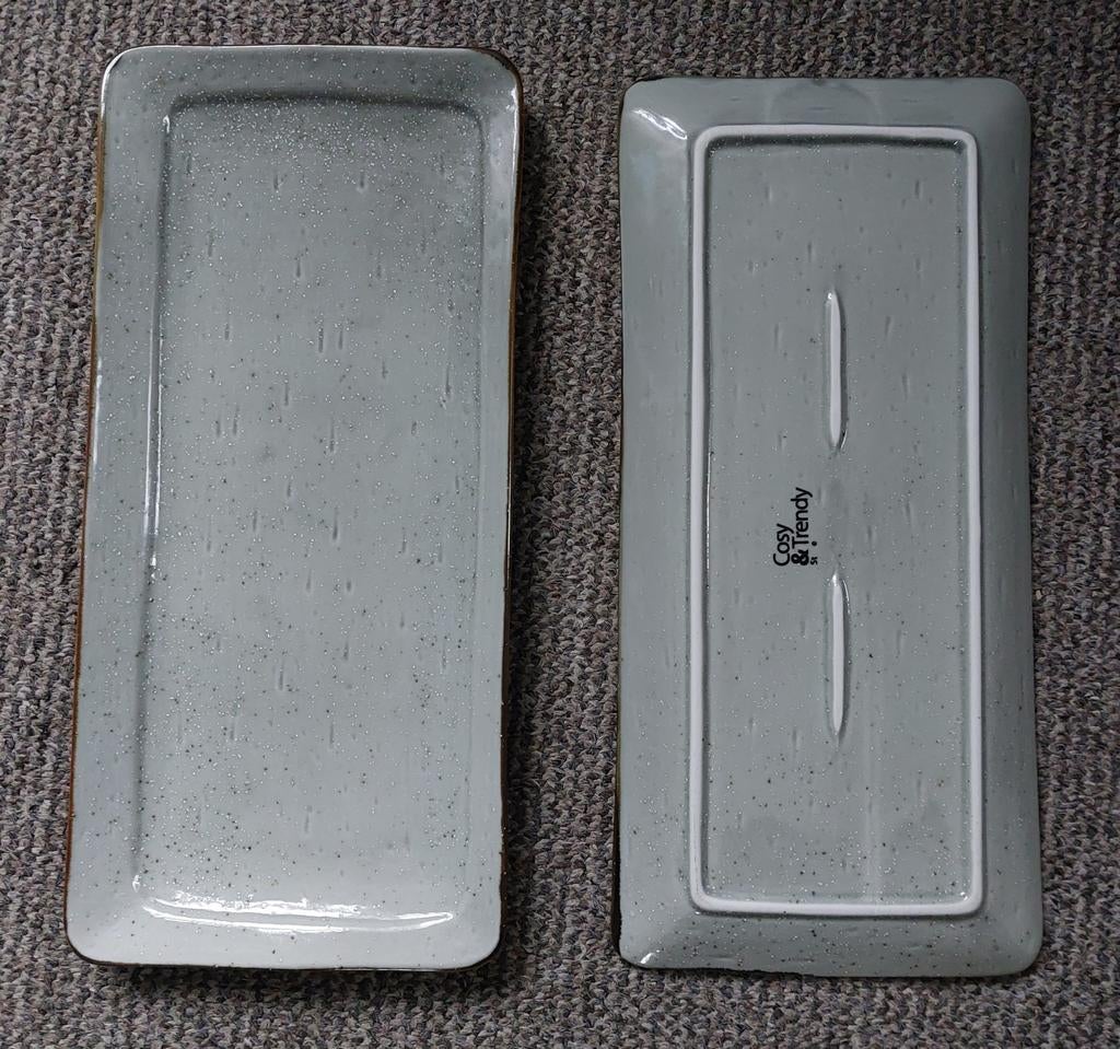 2 schalen Cosy Trendy, Huis en Inrichting, Ophalen of Verzenden, Nieuw, Overige stijlen, Schaal of Schalen