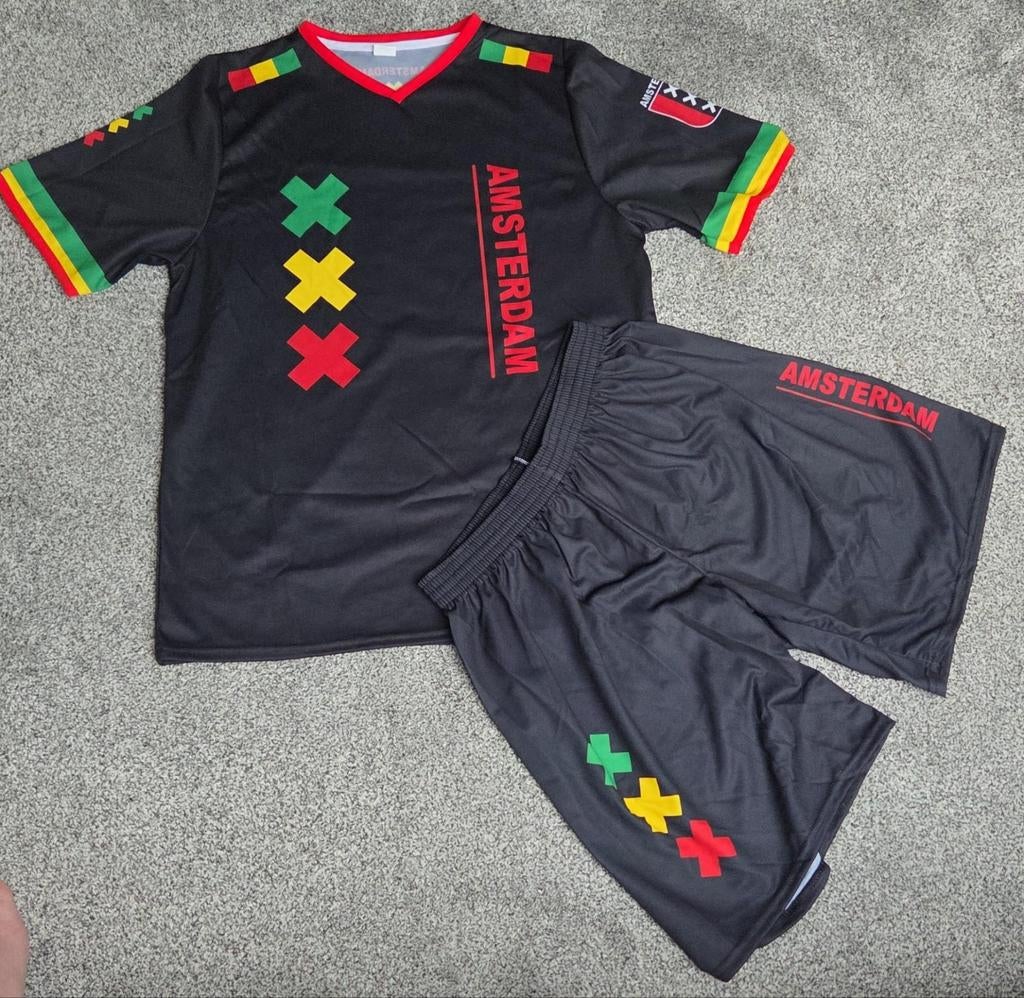 Ajax tenue met Brobbey 9 ( shirt en broekje ), Ophalen of Verzenden, Zo goed als nieuw