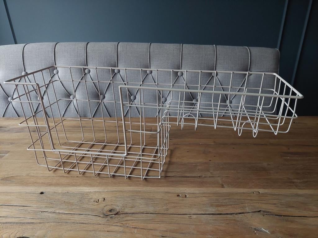 Kapstok wandrek met opbergruimte oud roze Nieuw, Wandkapstok, Ophalen of Verzenden, Zo goed als nieuw, Minder dan 100 cm