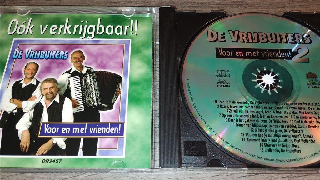 De Vrijbuiters - Voor En Met Vrienden 2, Ophalen of Verzenden, Zo goed als nieuw, Levenslied of Smartlap