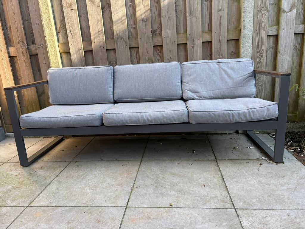 Aluminium loungeset tuinset, Tuin en Terras, Tuinsets en Loungesets, Ophalen, Gebruikt, Aluminium