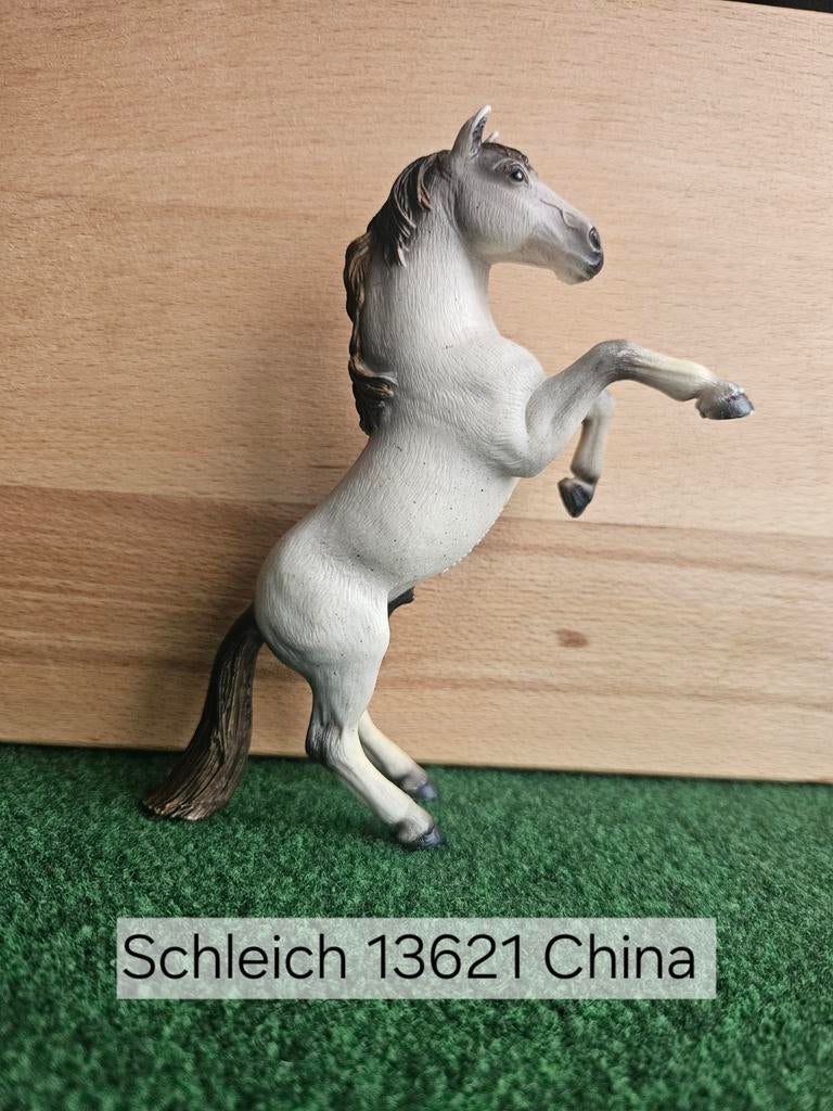 Schleich 13621 steigerende Mustang hengst uit 2007, Ophalen of Verzenden, Zo goed als nieuw, Paard, Beeldje of Figuurtje