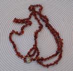 Carneool dubbel rijig ketting, Ophalen