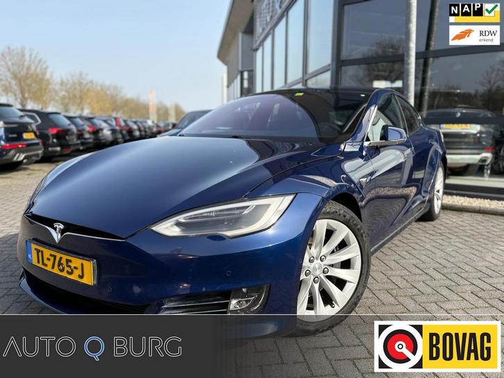 Tesla Model S 100D AWD Leer|INCL BTW| 1e eig. Full Autopilot, Auto's, Tesla, Bedrijf, Te koop, Model S, 4x4, ABS, Achteruitrijcamera