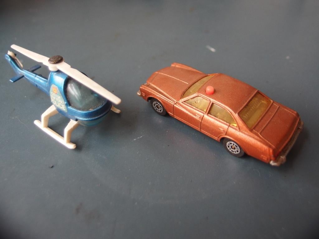 Corgi Juniors Giftset 2527 Kojak TV Series Buick + Heli, Ophalen of Verzenden, Gebruikt, Overige typen