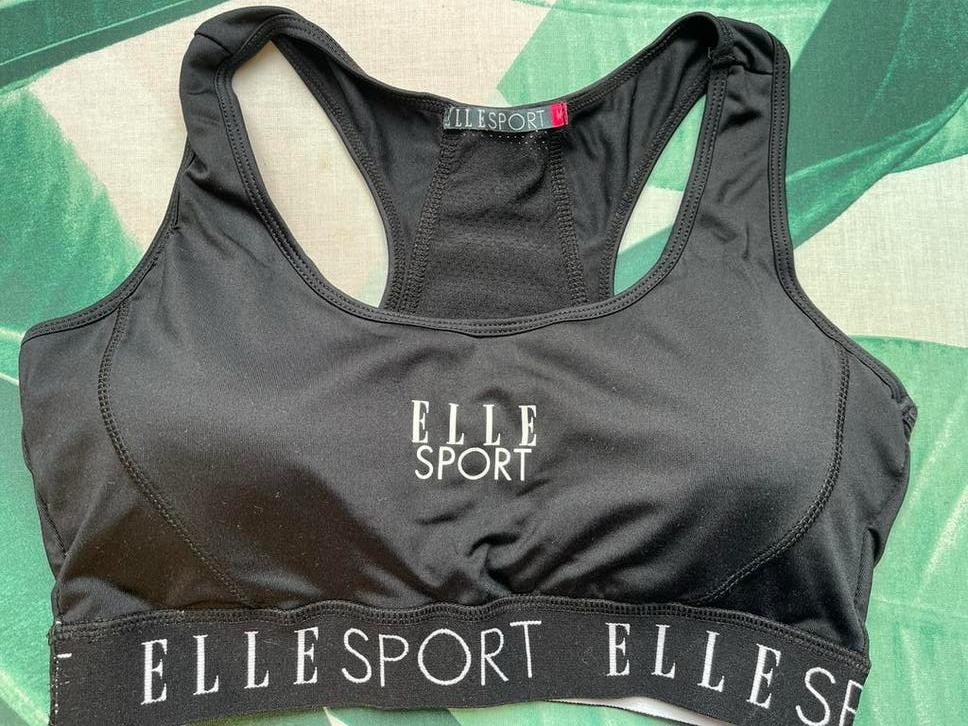 Elle sport BH maat M. Zgan!, Maat 38/40 (M), Zwart, Ophalen of Verzenden, Fitness of Aerobics