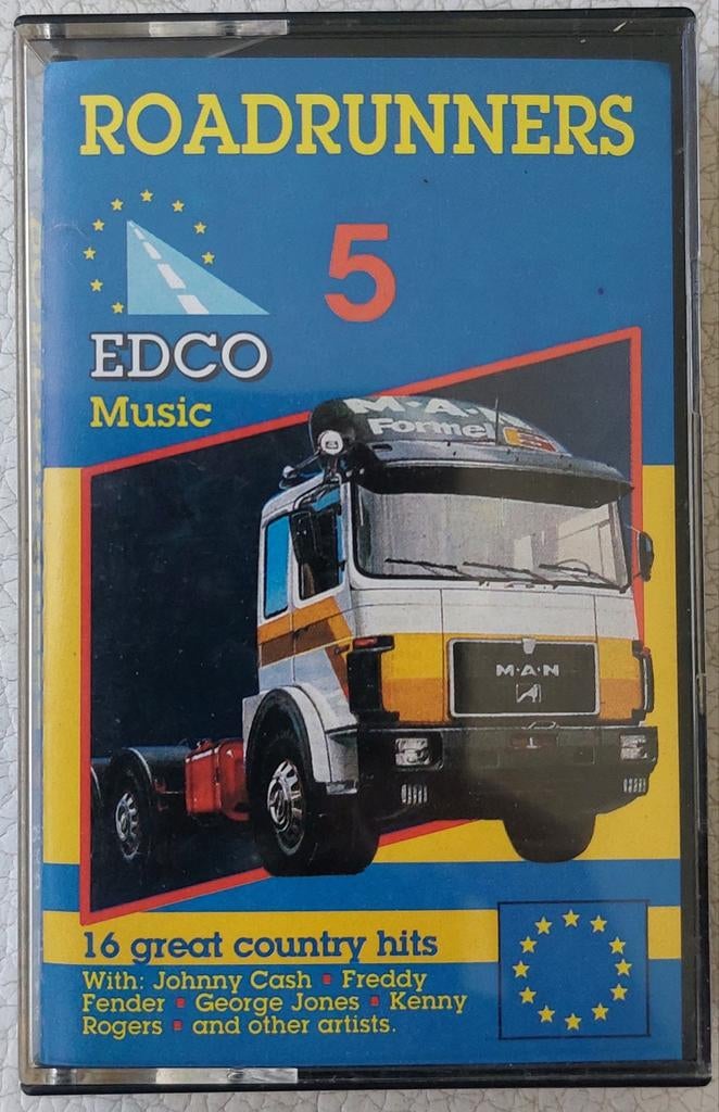 Roadrunners 5 - 16 Great Country Hits Cassette, Gebruikt, 1 bandje, Ophalen of Verzenden, Voorbespeeld