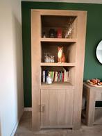 Massief houten (boeken)kast | Morella, Jansen Totaal Wonen, Ophalen, 200 cm of meer, Eikenhout, 50 tot 100 cm