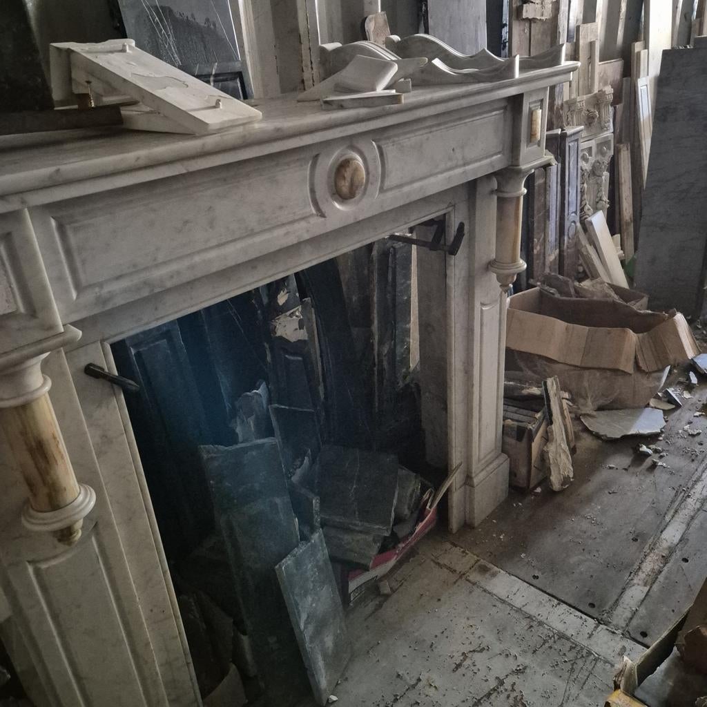 Prachtige Antieke schouwen, Huis en Inrichting, Haarden, Ophalen, Vrijstaande haard, Houthaard