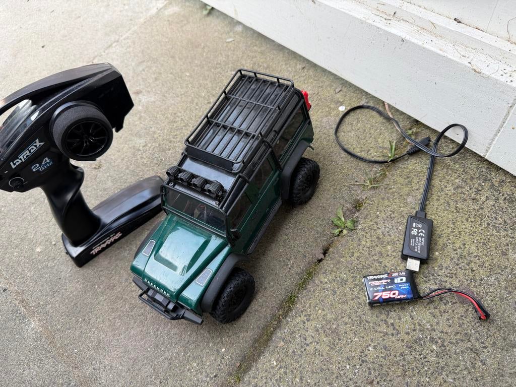 Traxxas TRX 4M met brushless Injora kit, Elektro, Auto offroad, Ophalen of Verzenden, Zo goed als nieuw