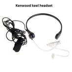 Kenwood Baofeng Keel microfoon headset | NIEUW, Telecommunicatie, Minder dan 2 km, Verzenden, Nieuw, Handsfree-functie