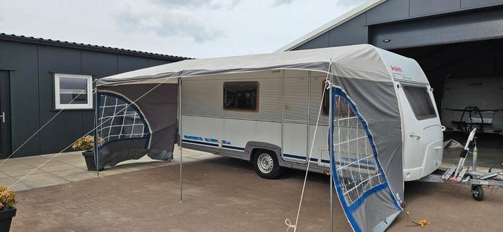 Nette luifel 2m diep voor Dethleffs New Line, Caravans en Kamperen, Caravan accessoires, Ophalen
