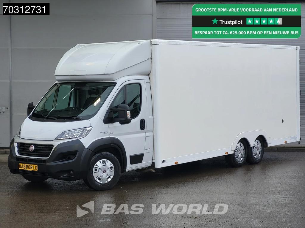 Fiat Ducato 130pk 30m3 XXL Rijbewijs B 3500KG 608cm Bakwagen, Auto's, Bestelauto's, Stof, Gebruikt, Euro 6, Bedrijf
