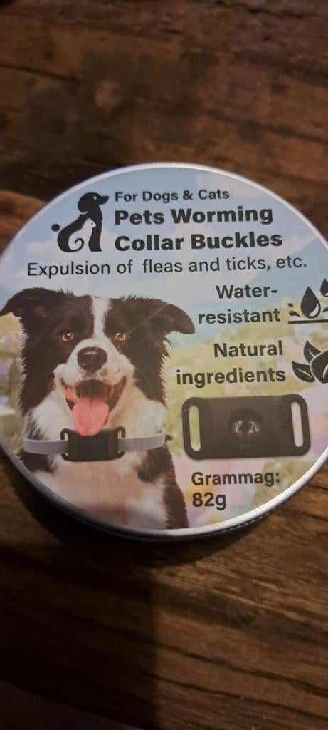 Vlooienband hond en kat, Ophalen