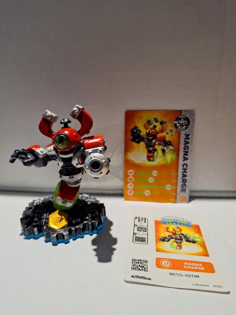 Skylanders Trap Team Magna Charge (Wii) + kaart, Avontuur en Actie, Gebruikt, 1 speler, Ophalen of Verzenden
