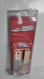 Herpa H0 bouwpakket Mercedes -Benz E klasse met caravan, Overige merken, Gebruikt, Verzenden, Overige typen